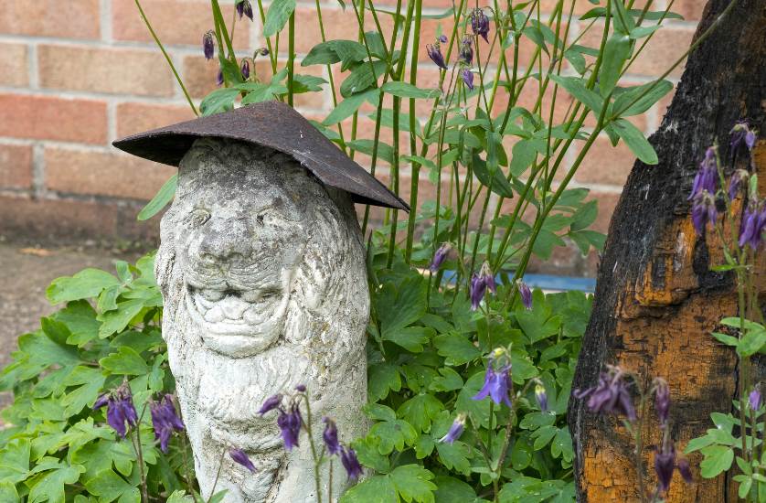 Antique garden statue